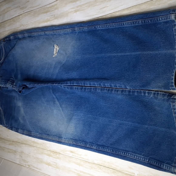 Wrangler Destroyed, Faded, Destressed 13MWZPW Cowboy Cut Men's 36x34 - Picture 5 of 16